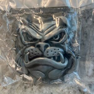 NEW Bulldog Belt Buckle Metal Slightly Heavy